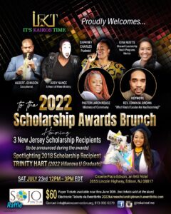 A poster for the 2 0 1 9 scholarship awards brunch.